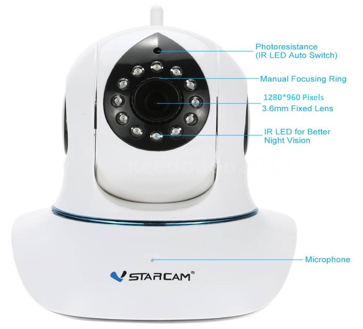 Vstarcam C38A 960P Wifi IP Camera Indoor